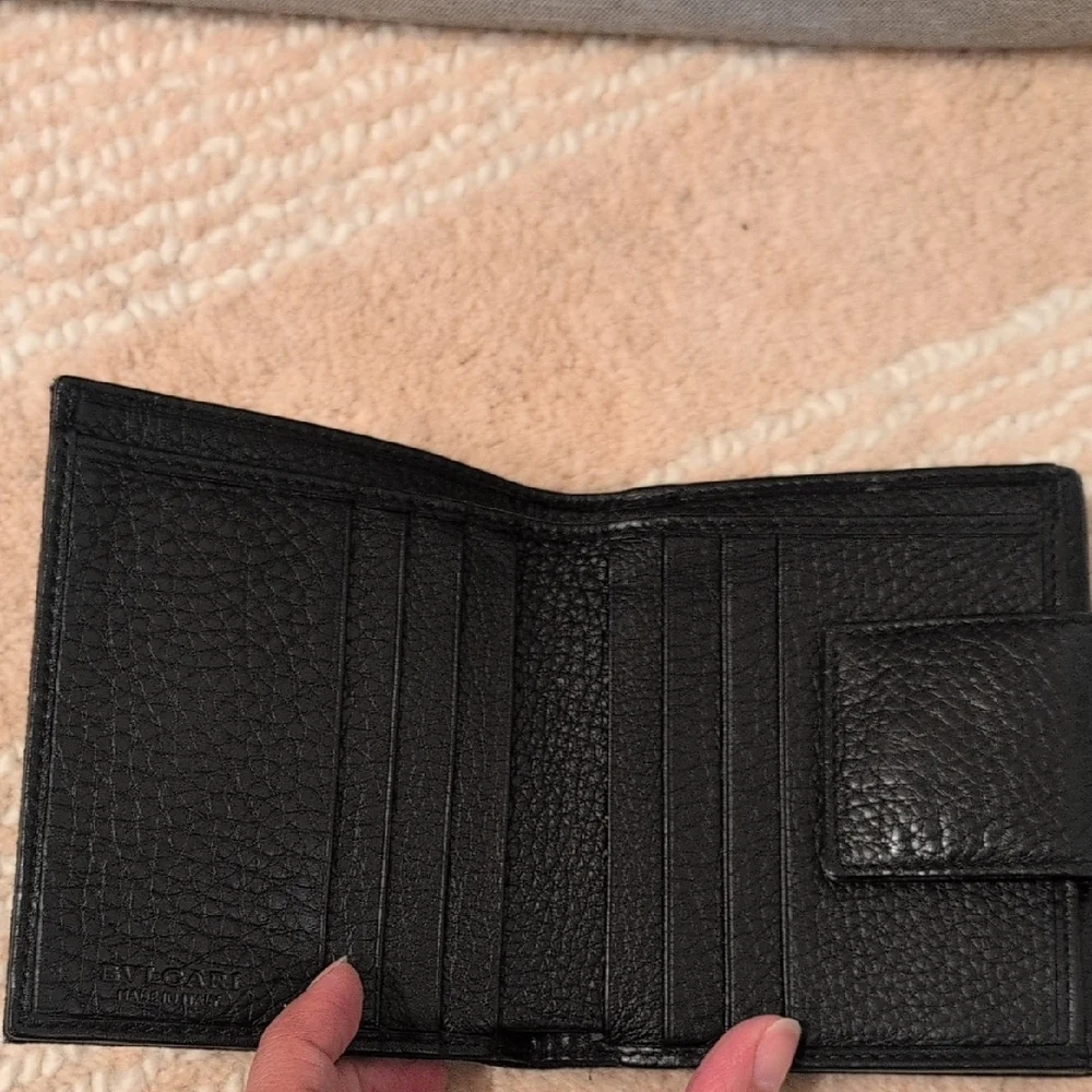 Bvlgari Black Leather Wallet - Picture 3 of 12